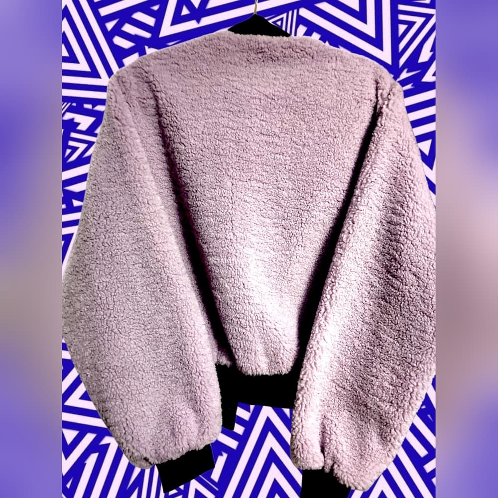 NWT Jules Kae Lavender Teddy Jacket Junior Large