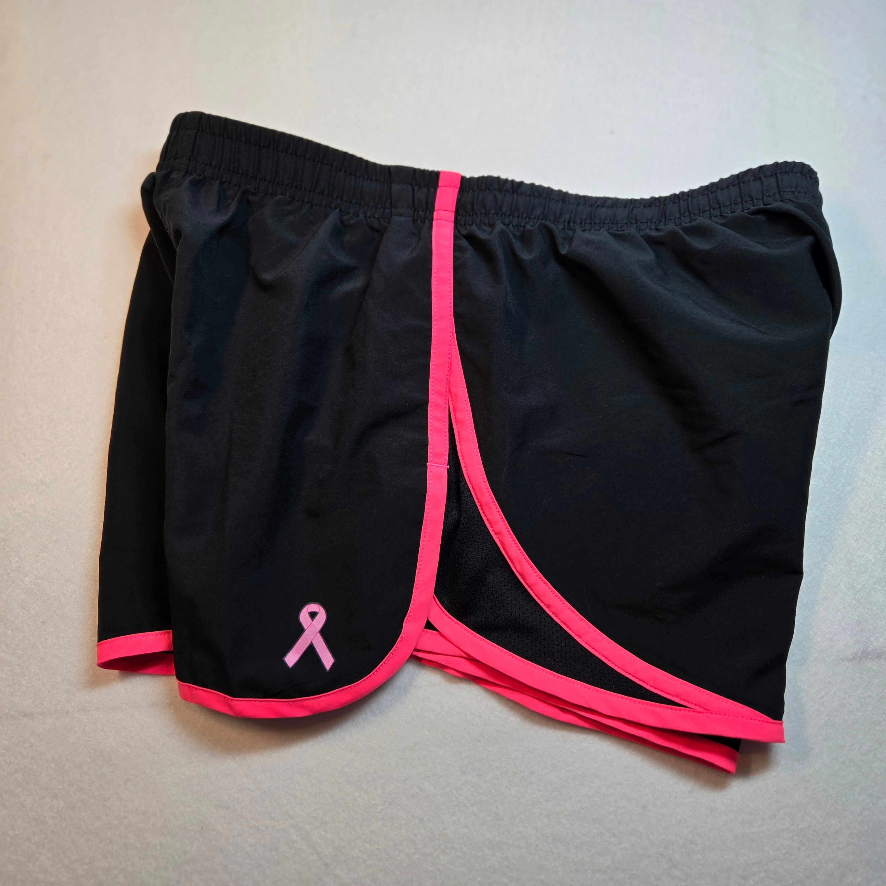 Under Armour Black Running Shorts Breast Cancer Awarnees Size S - Thumbnail 3