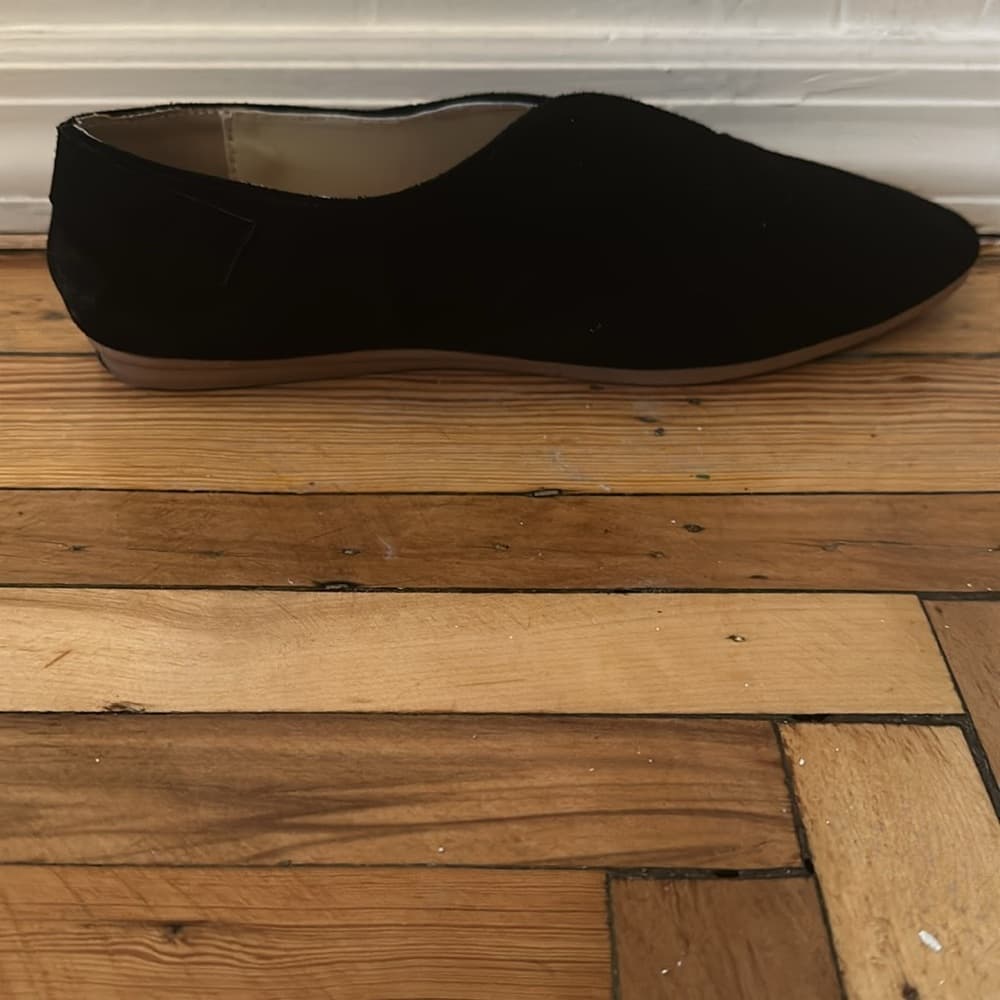 Black pointed flats - Thumbnail 2