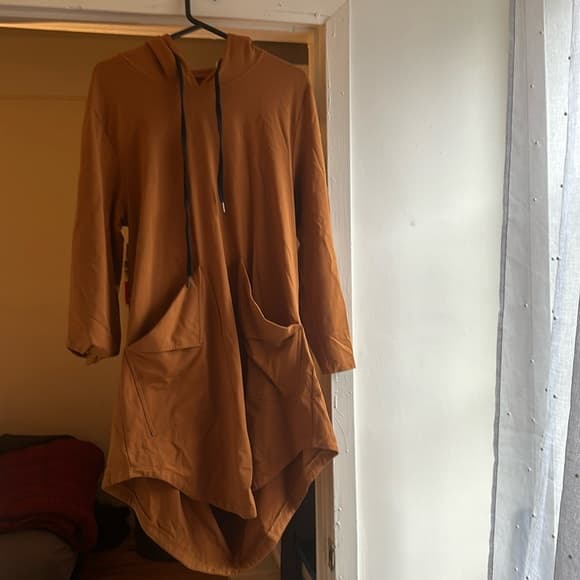 Hoodie dress great with sneakers , leggings n uggs - Thumbnail 4