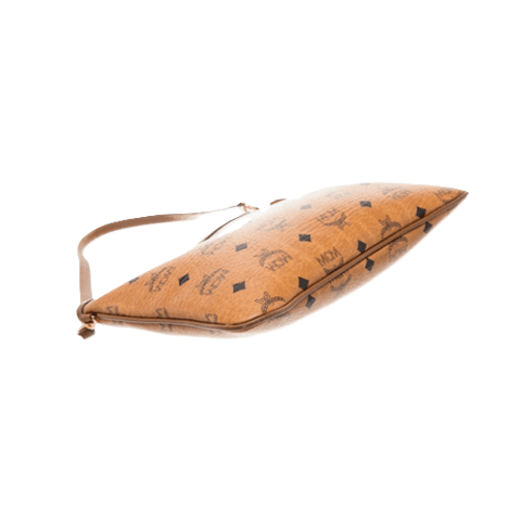 MCM Cognac Visetos Shoulder Bag - Thumbnail 5