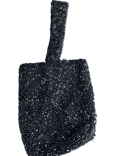 MOYNA Vintage Beaded Wrist Bag