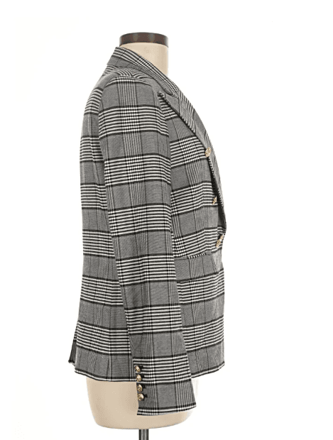 Generation Love Plaid Blazer - Thumbnail 3