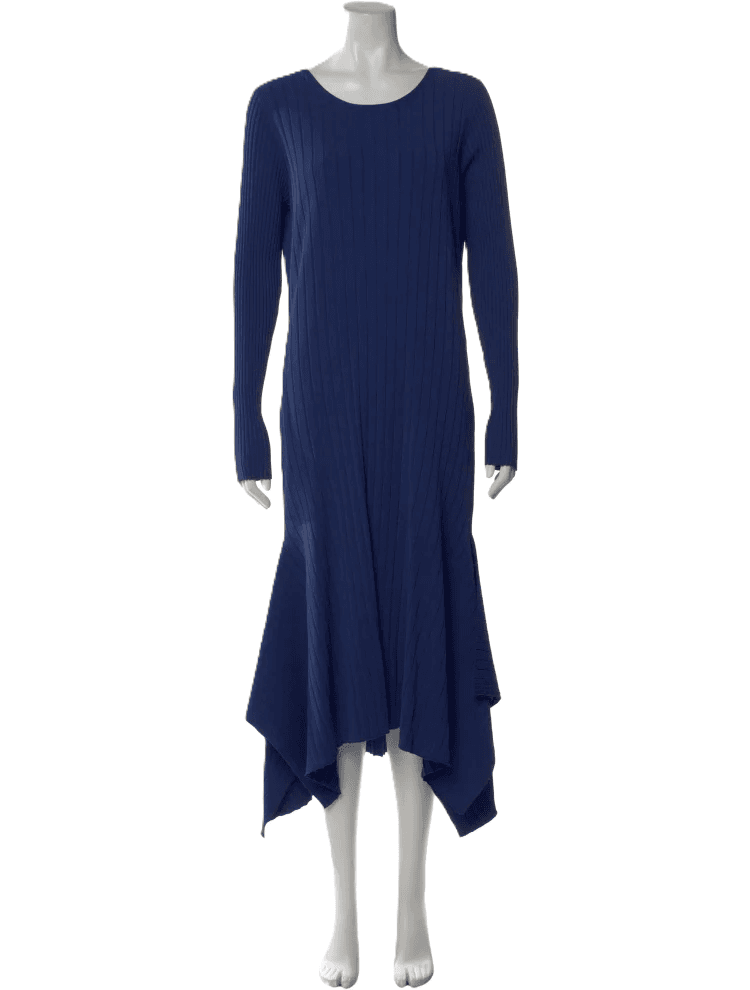 St. John Scoop Neck Maxi Dress