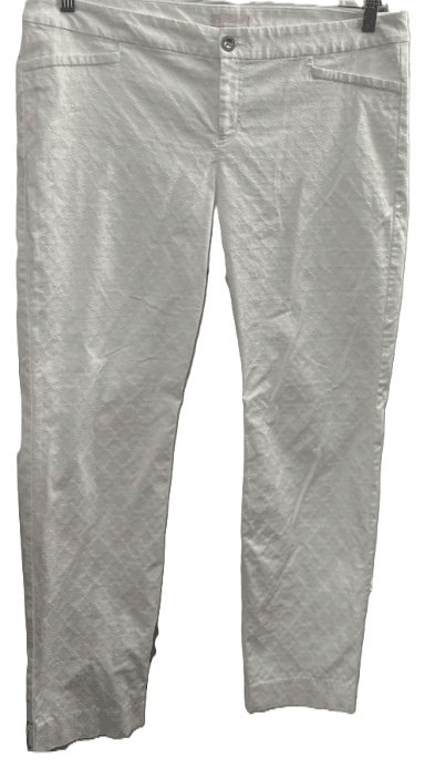 Lily Pulitzer White Patterned Pants