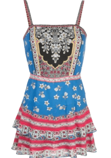 Alice and Olivia Floral Mini Dress - Thumbnail 3