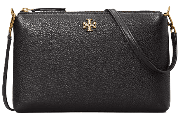Tory Burch Small Kira Pebbled Leather Crossbody - Thumbnail 4