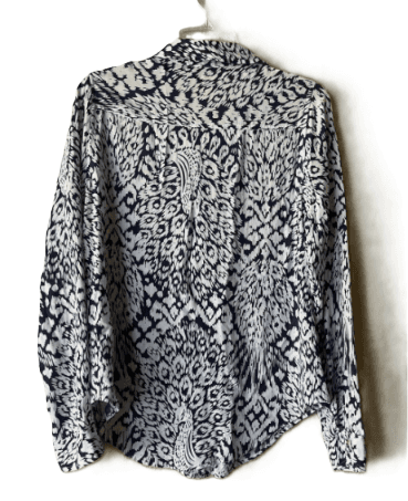 Lily Pulitzer Sea View Navy Button Up Shirt - Thumbnail 2