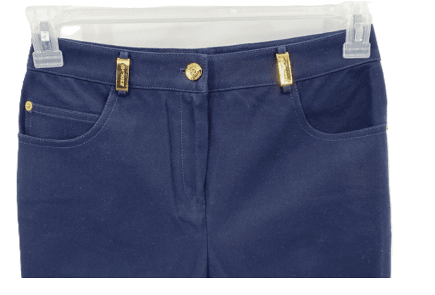St. John Sport Stetchy Straight Leg Jean Navy - Thumbnail 2