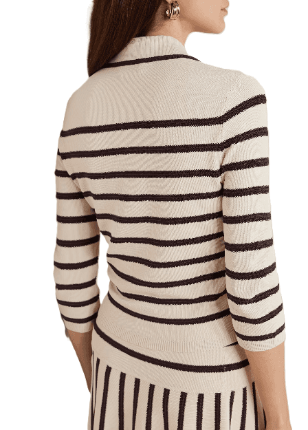 ZIMMERMANN Illuminate Striped Knitted Sweater Set - Thumbnail 4