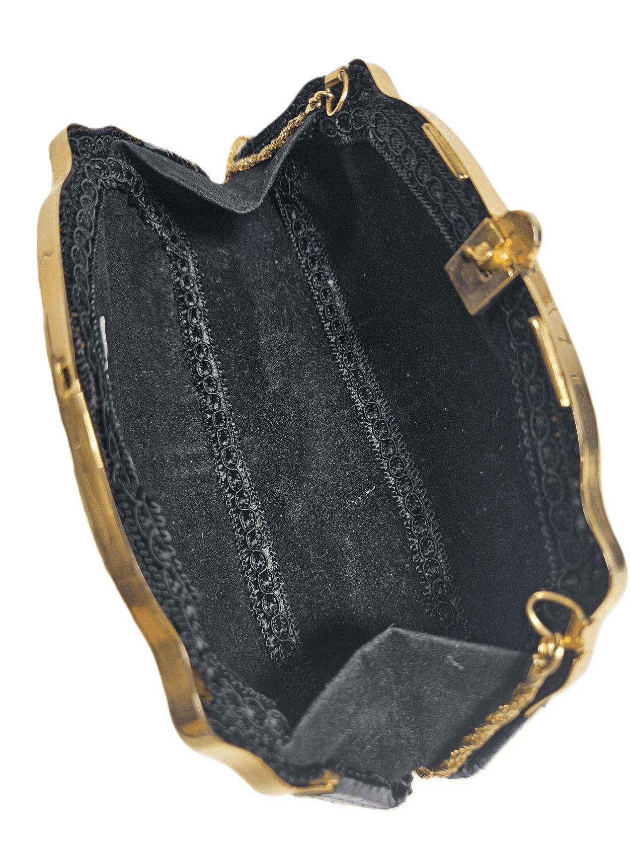 Giorgio Beverly Hills Vintage Snakeskin Evening Bag - Thumbnail 4