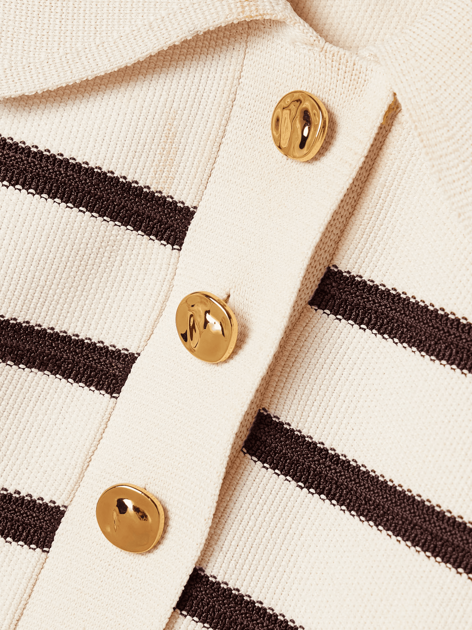 ZIMMERMANN Illuminate Striped Knitted Sweater Set - Thumbnail 3