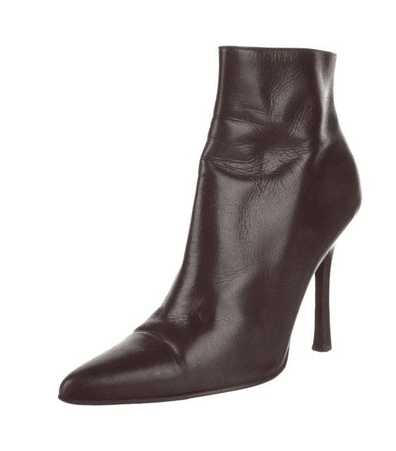 GUCCI Leather Ankle Boot