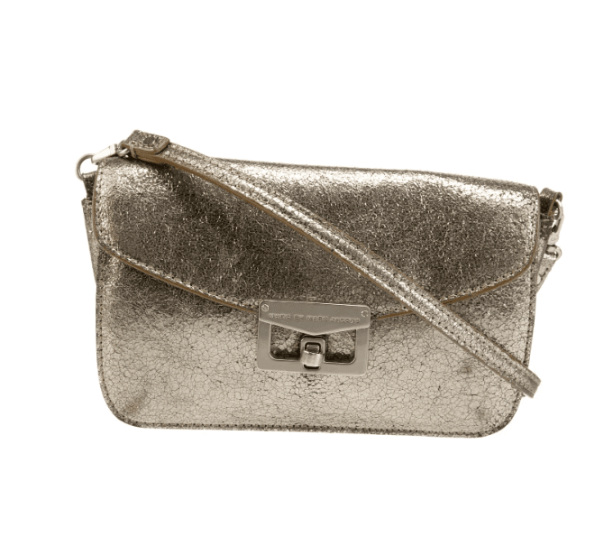 Marc by Marc Jacobs Metallic Leather Crossbody Bag
