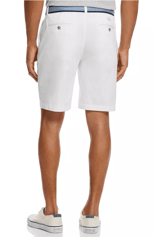 Vineyard Vines 9" Stretch Breaker White Cotton Shorts NWT - Thumbnail 2