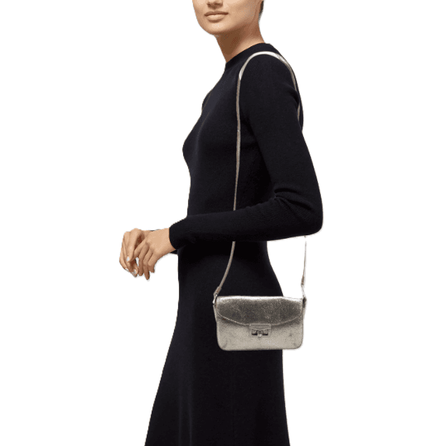Marc by Marc Jacobs Metallic Leather Crossbody Bag - Thumbnail 2