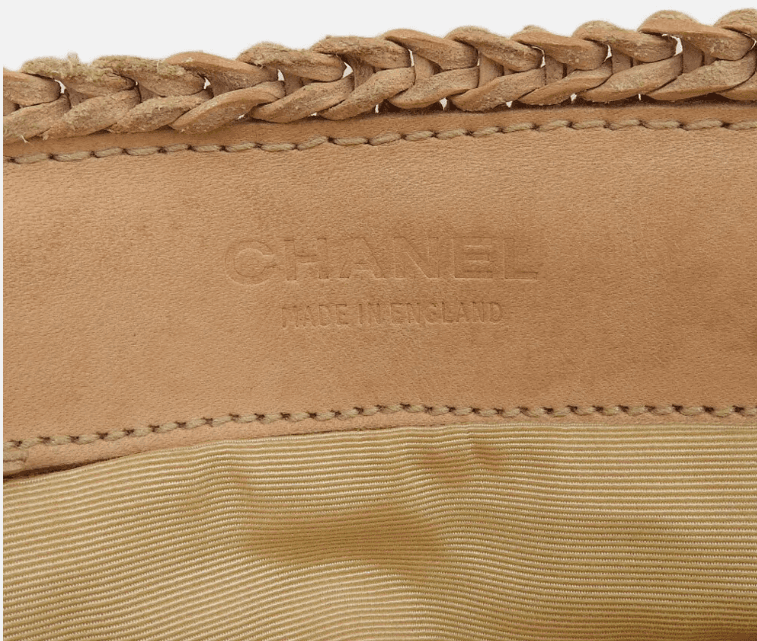 CHANEL Rare Woven Leather Handbag - Thumbnail 3
