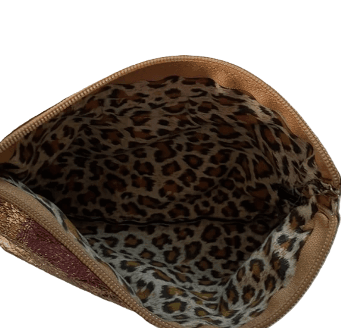 Sorial Copper Metallic Wristlet - Thumbnail 2