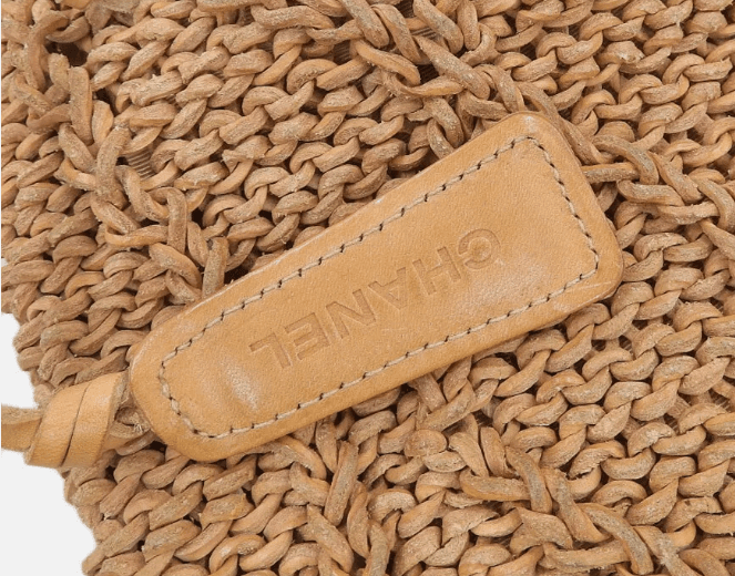 CHANEL Rare Woven Leather Handbag - Thumbnail 2