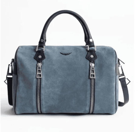 Zadig And Voltaire Sunny Medium Suede Bag - Thumbnail 4
