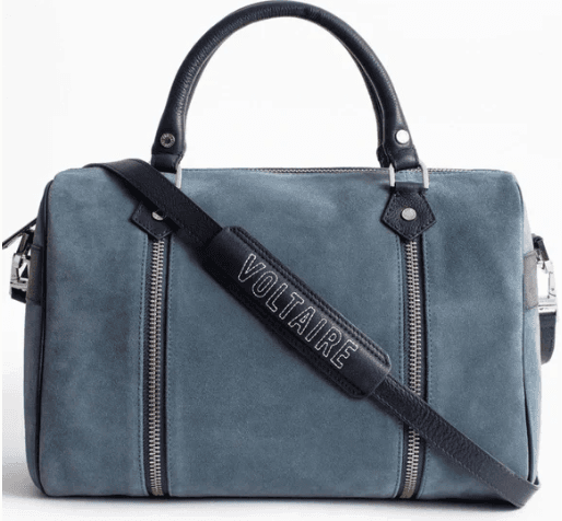 Zadig And Voltaire Sunny Medium Suede Bag - Thumbnail 3