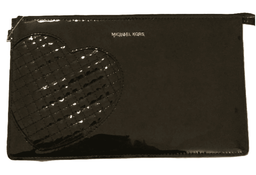 Michael Kors Black Patent Quilted Wristlet - Thumbnail 2