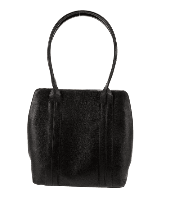 Donna Karan Black Leather Shoulder Bag - Thumbnail 5