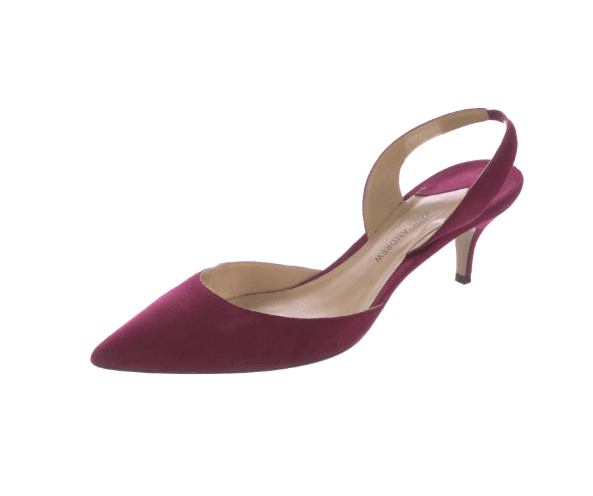 Paul Andrew Suede Slingback Pumps