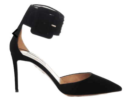 Aquazzura Black 'Casablanca' Multi-Strap Pumps - Thumbnail 2