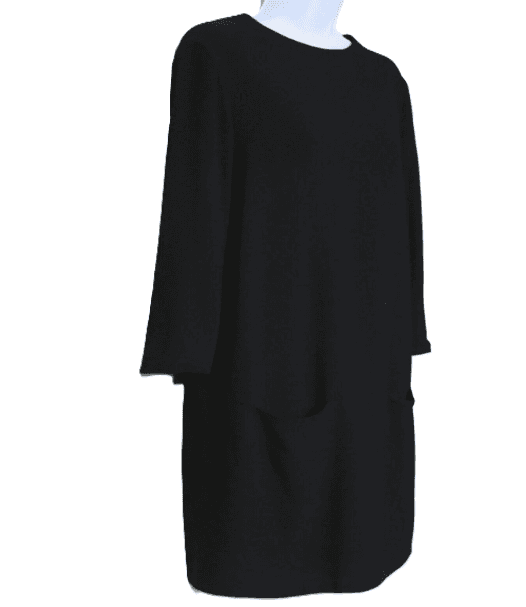 The Row 3/4 Sleeve Shift Dress with Pockets - Thumbnail 3