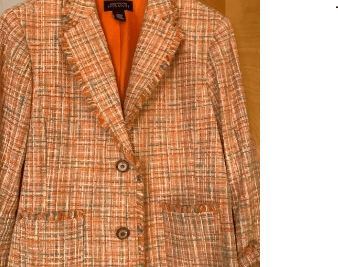 Jones New York Signature Boucle Blazer - Thumbnail 5