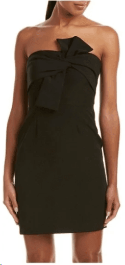 Alexia Admor Strapless Bow Tie Dress - Thumbnail 2