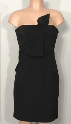 Alexia Admor Strapless Bow Tie Dress - Thumbnail 3