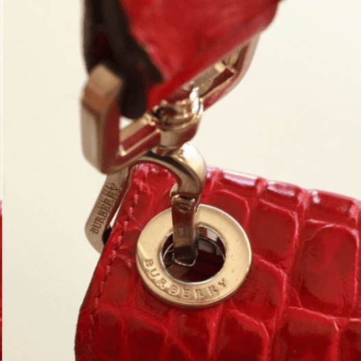 Burberry Genuine Alligator Shoulder Bag - Thumbnail 4