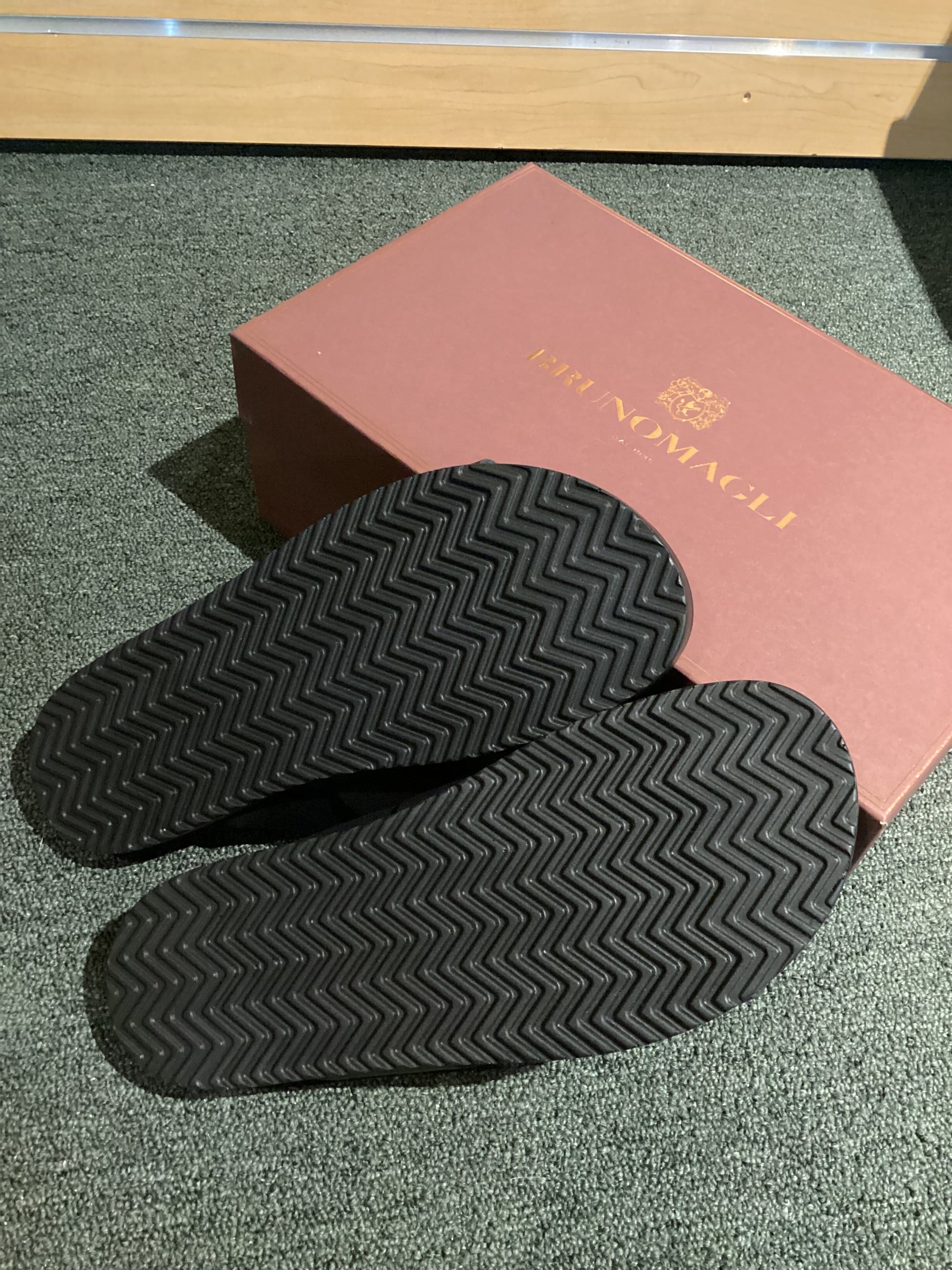 NWT Bruno Magli Leather Slides - Thumbnail 2