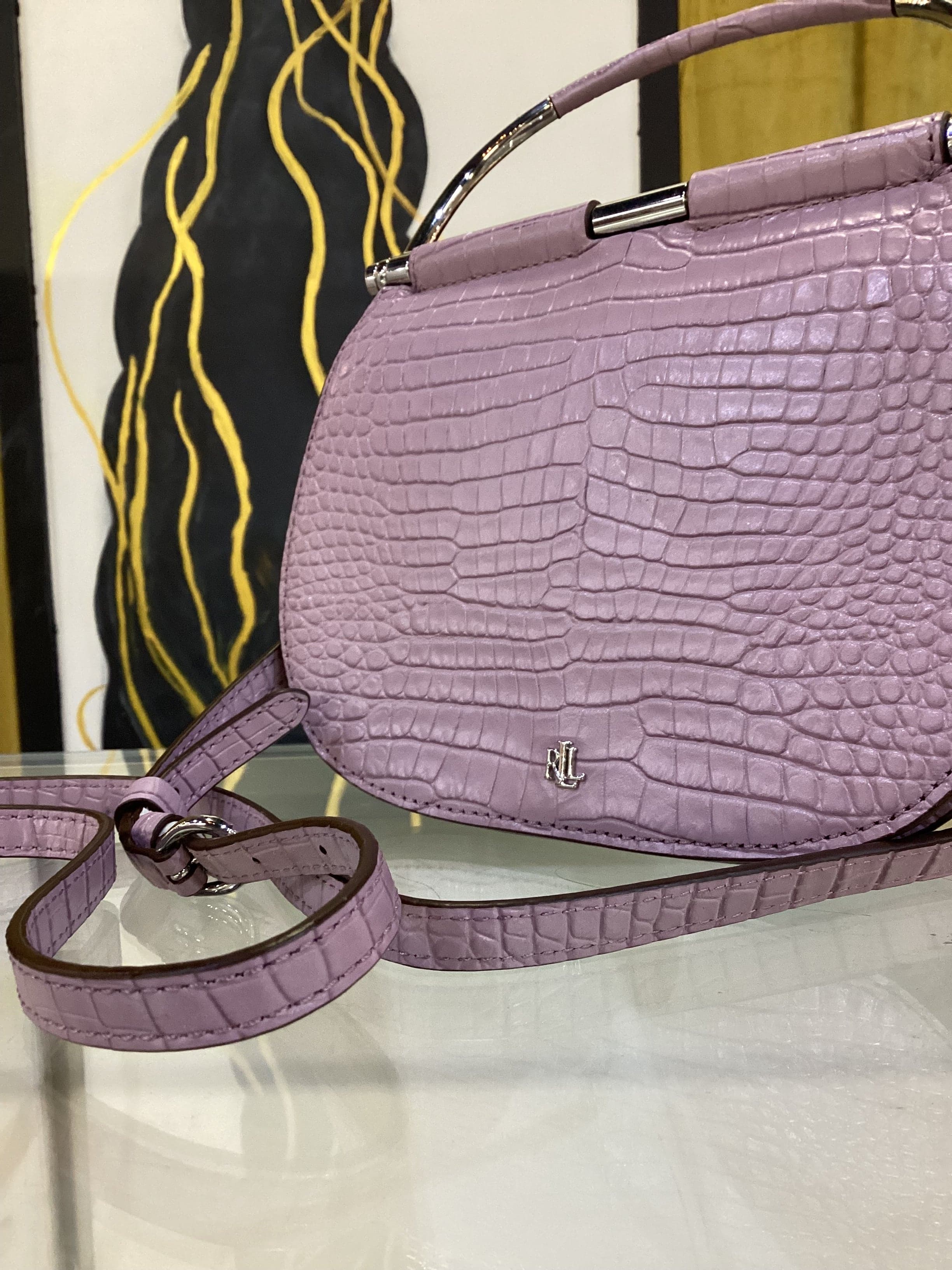 NWT Lauren Ralph Lauren Cross Body Bag - Thumbnail 2
