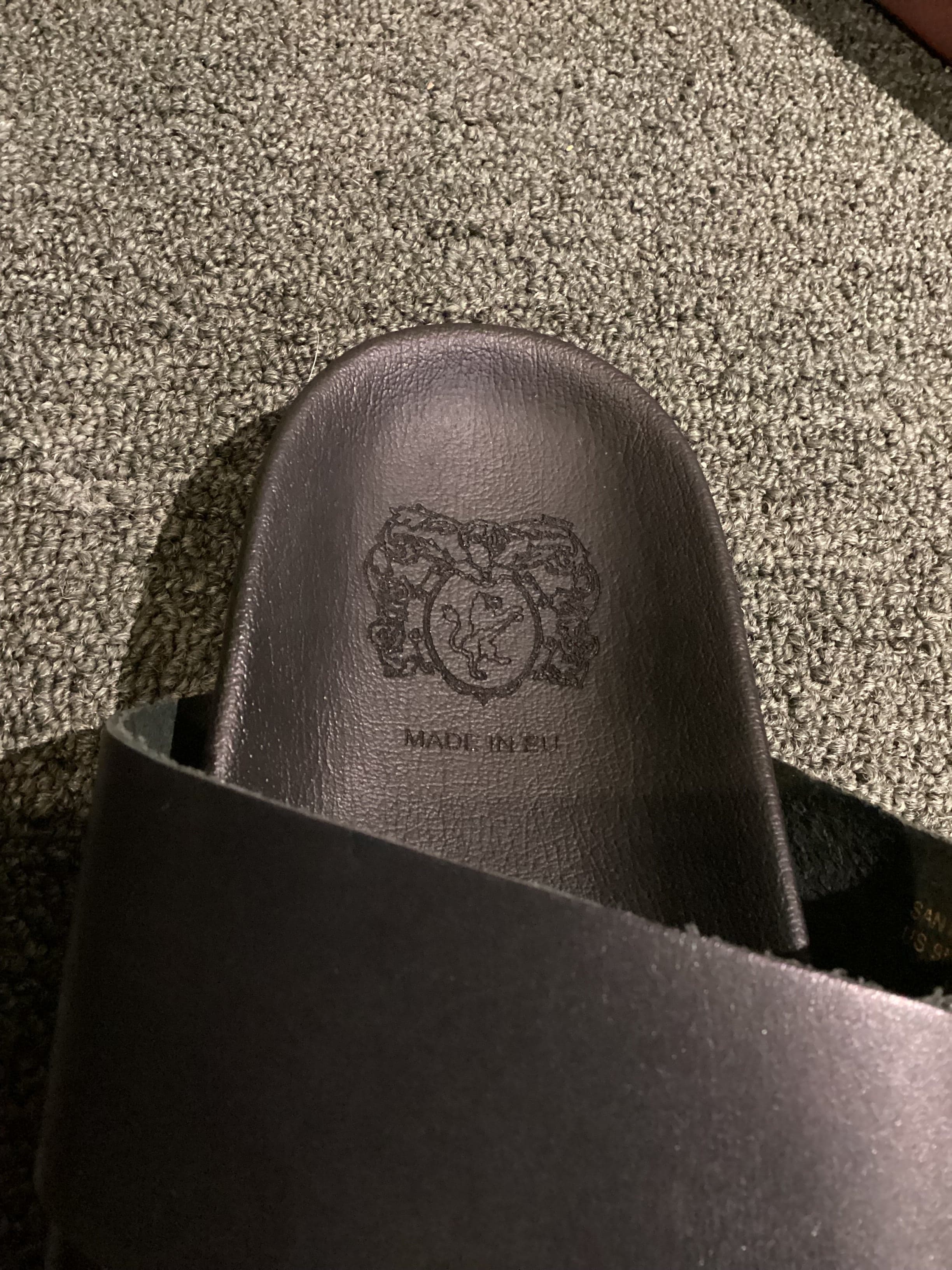 NWT Bruno Magli Leather Slides - Thumbnail 3
