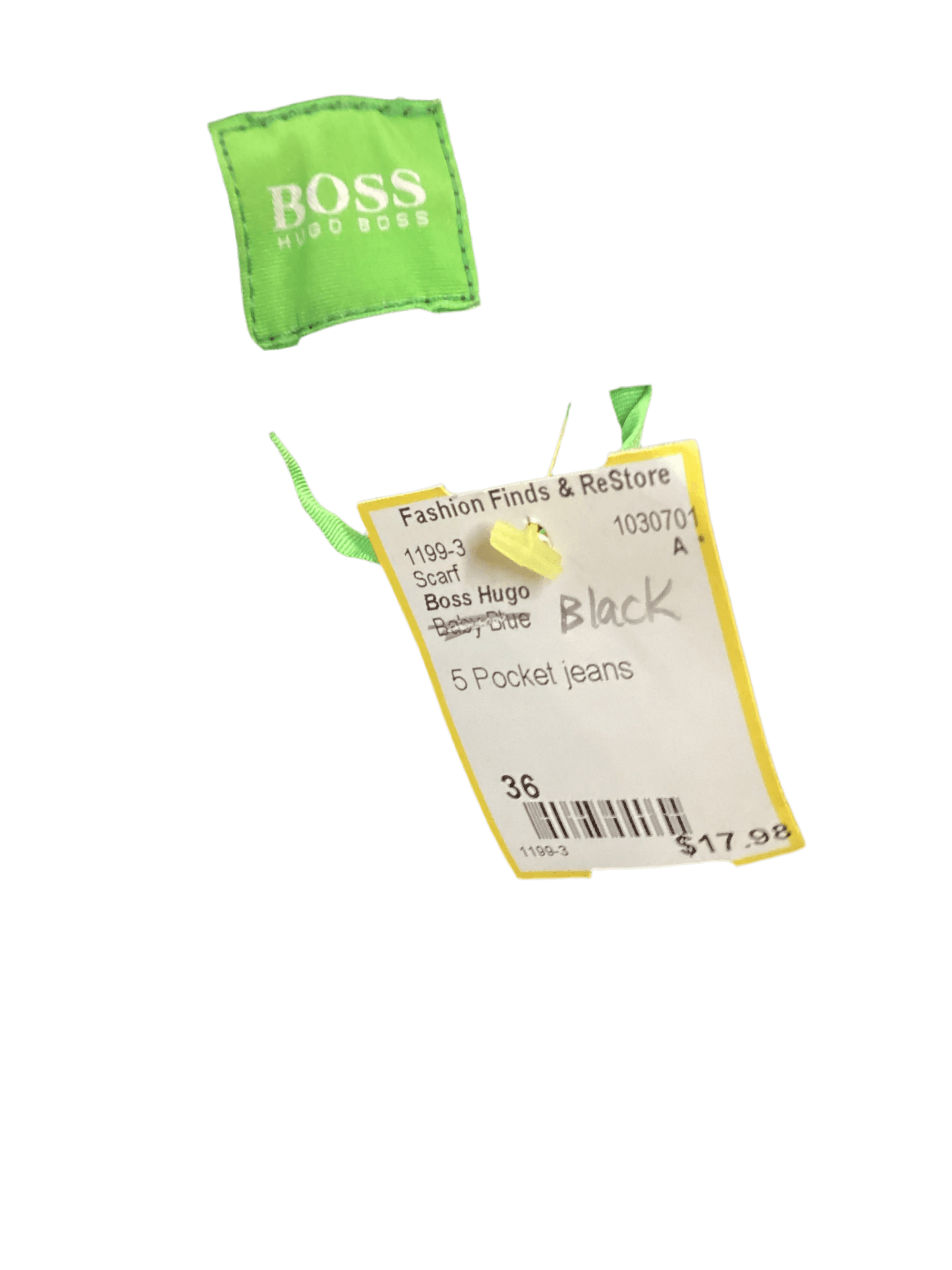 Men’s jeans original black Hugo Boss size 36 - Thumbnail 2