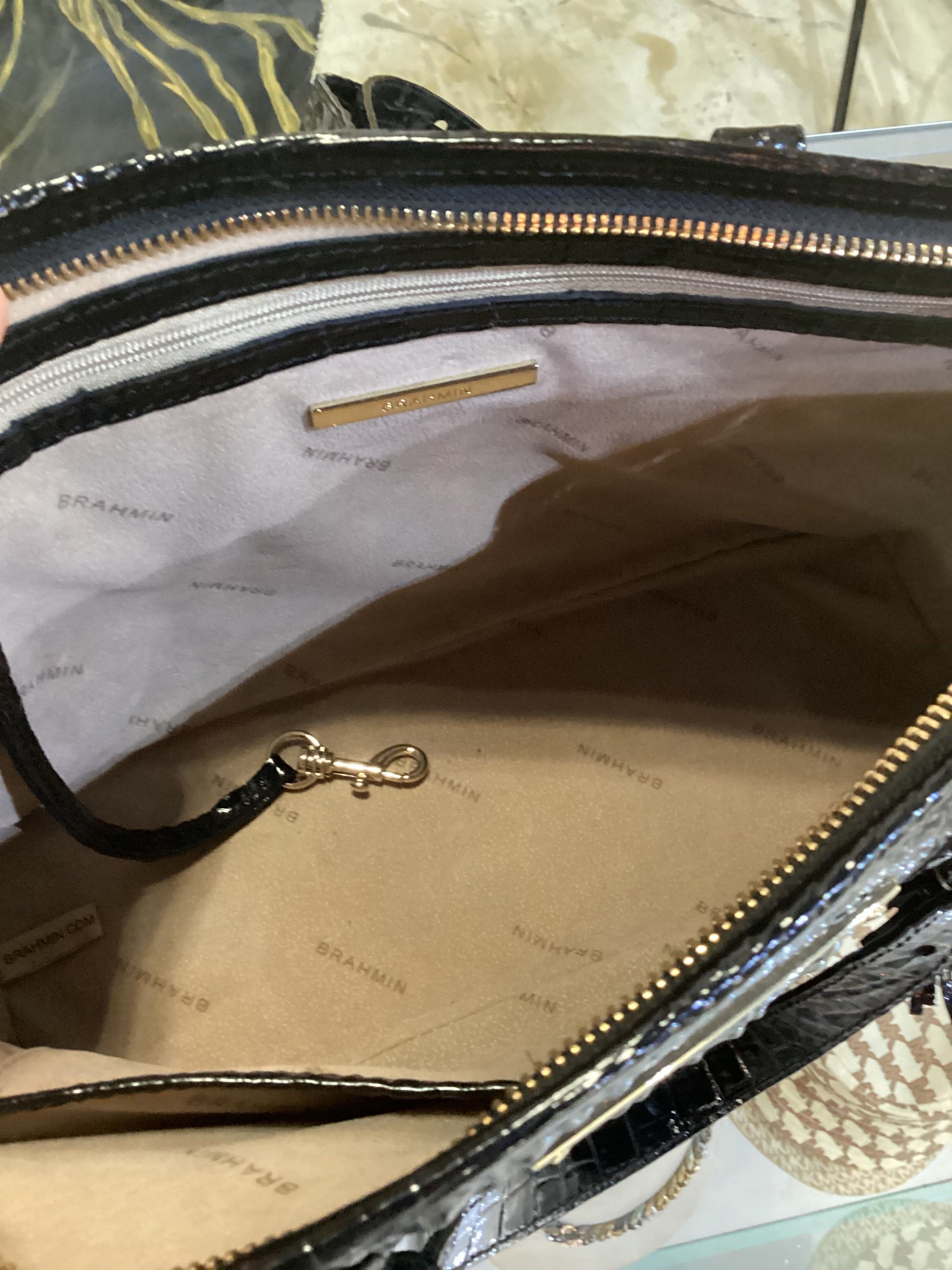 Black Brahmin Satchel - Thumbnail 3