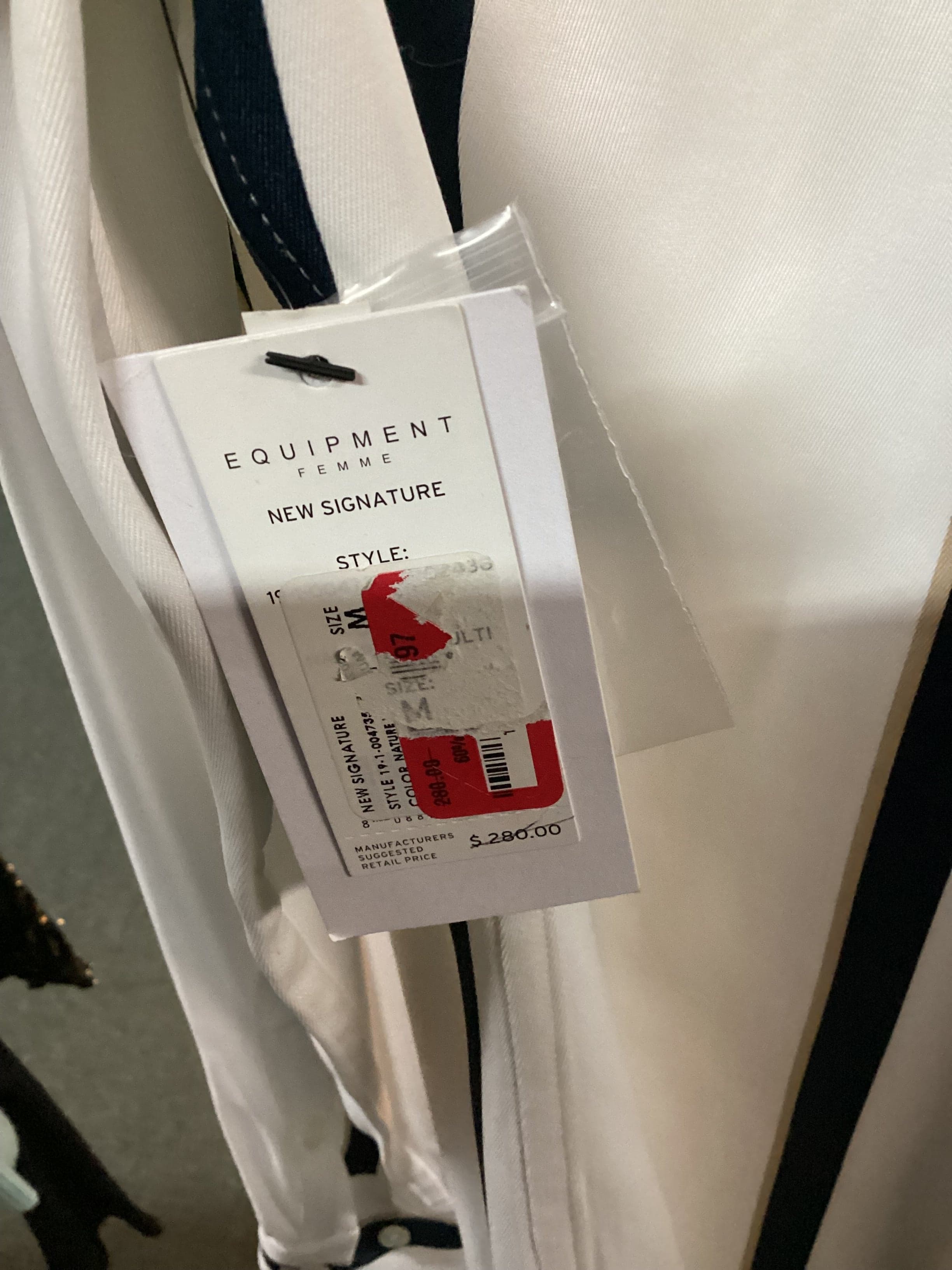 Equipment New Signature Button Down Shirt - Thumbnail 4