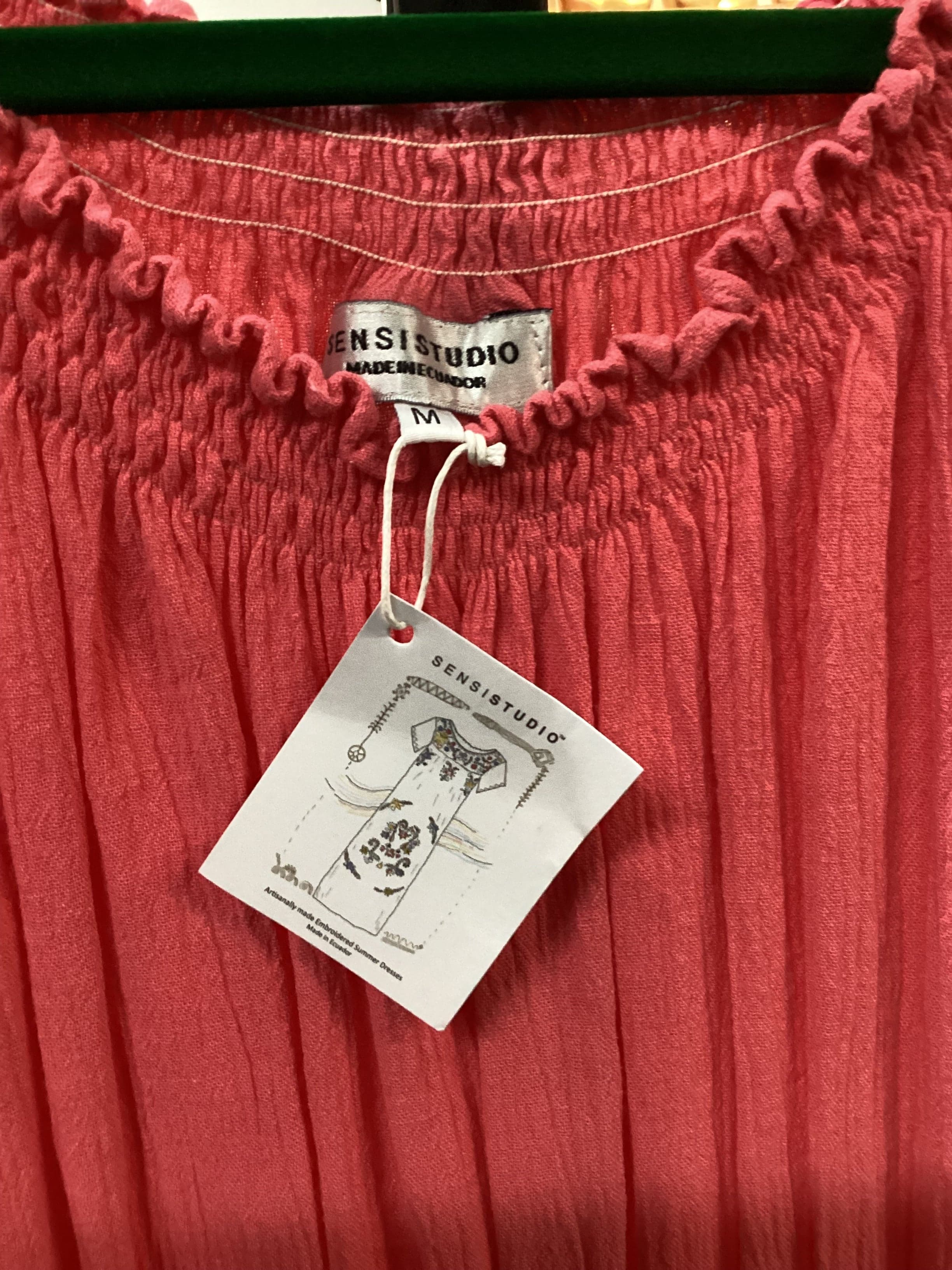 Sensistudio Off the Shoulder Romper BURNT ORANGE - Thumbnail 3