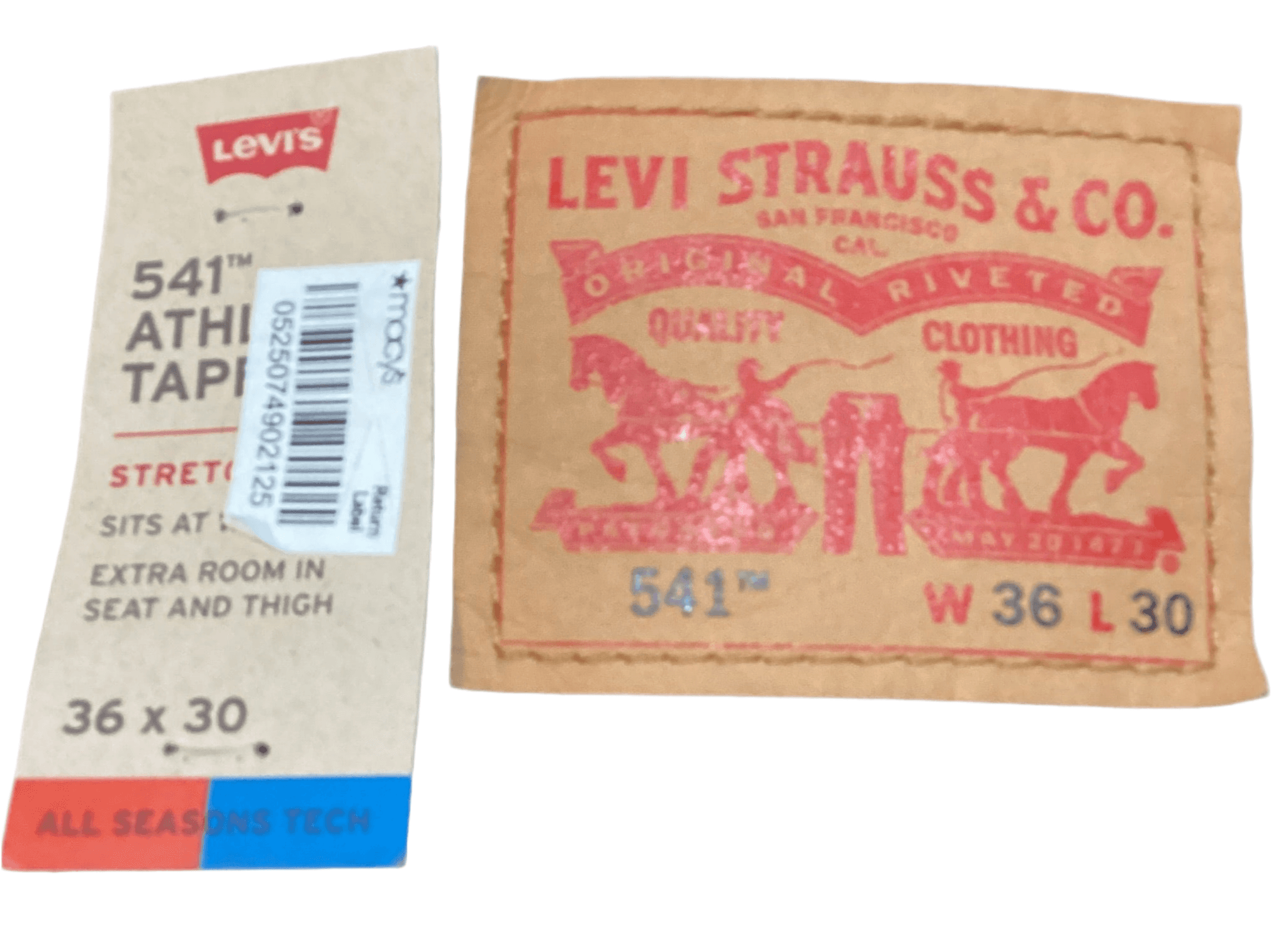 Men’s jeans stretch black Levi’s 36x30 - Thumbnail 3
