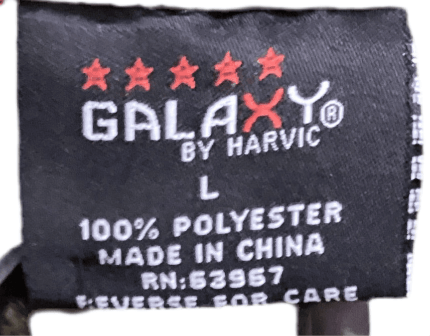 NWT men’s sweatpants original green Galaxy by Harvic Large - Thumbnail 3