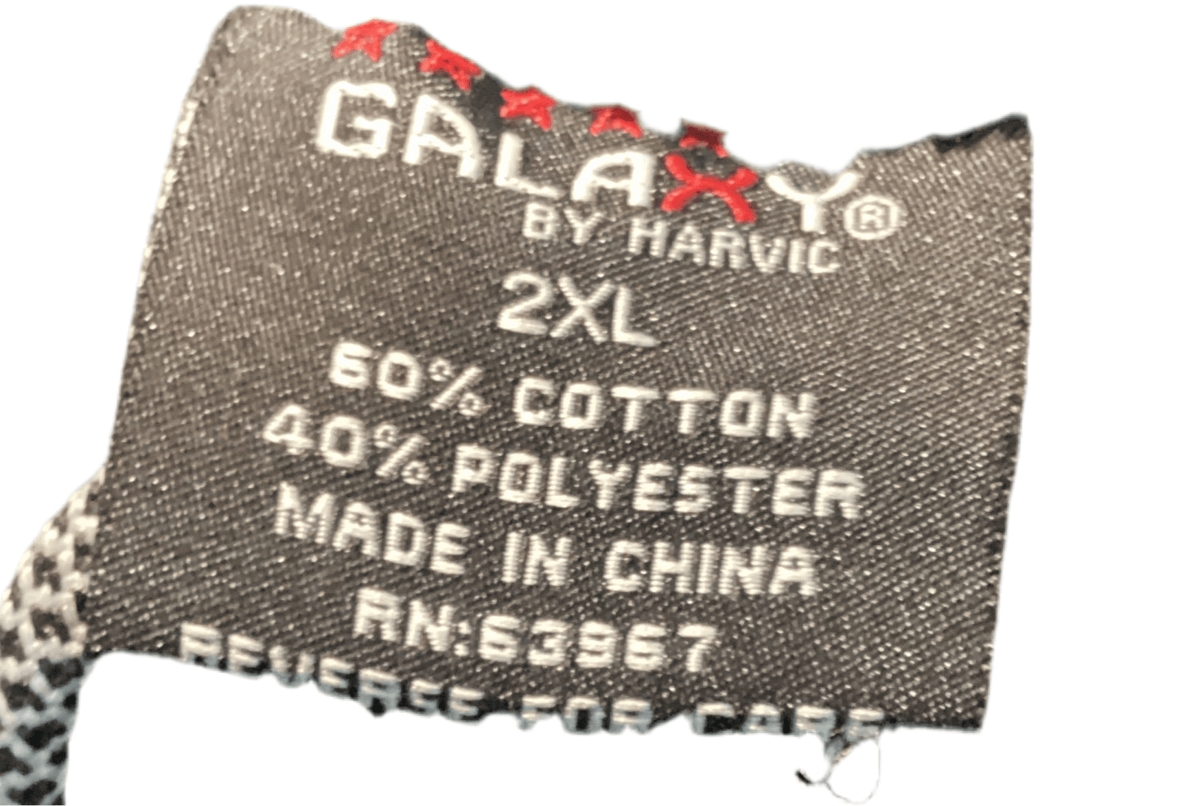 Men’s sweatpants original black Galaxy By Harvic 2XlL - Thumbnail 4