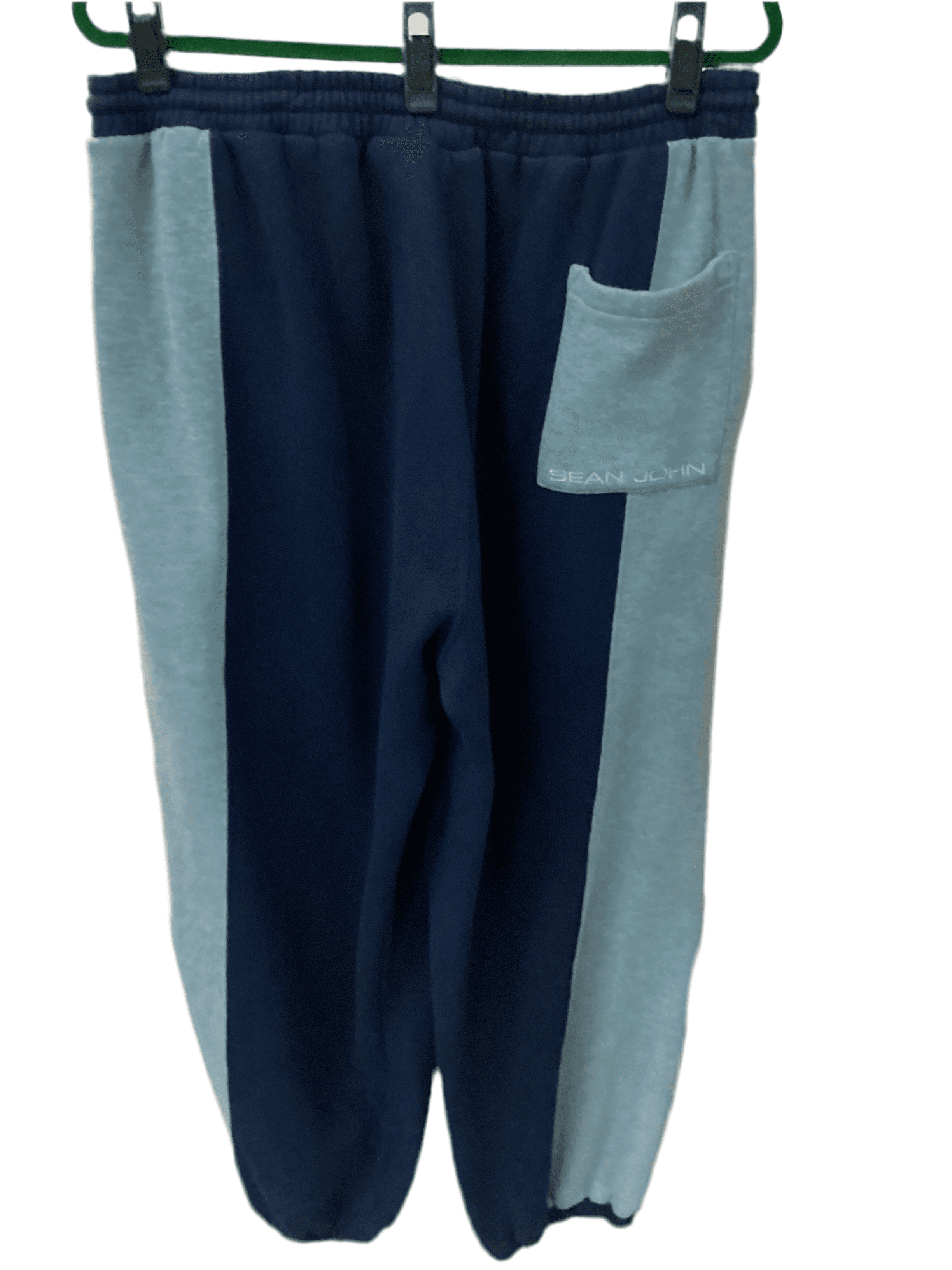 Men’s sweatpants original gray and blue Sean John Extra Large - Thumbnail 2
