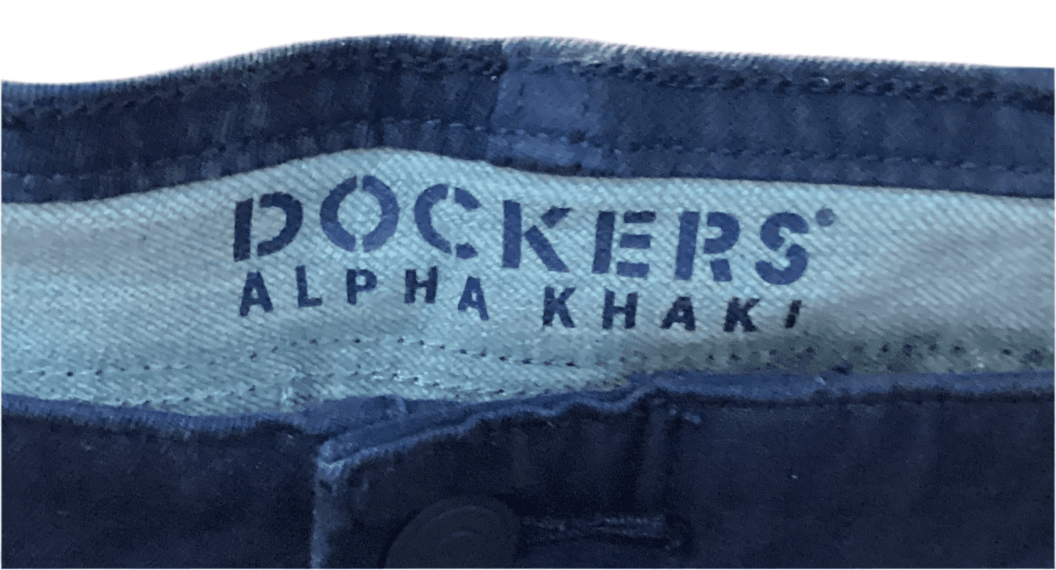 NWT men’s jeans original dark blue Dockers 33x32 - Thumbnail 3