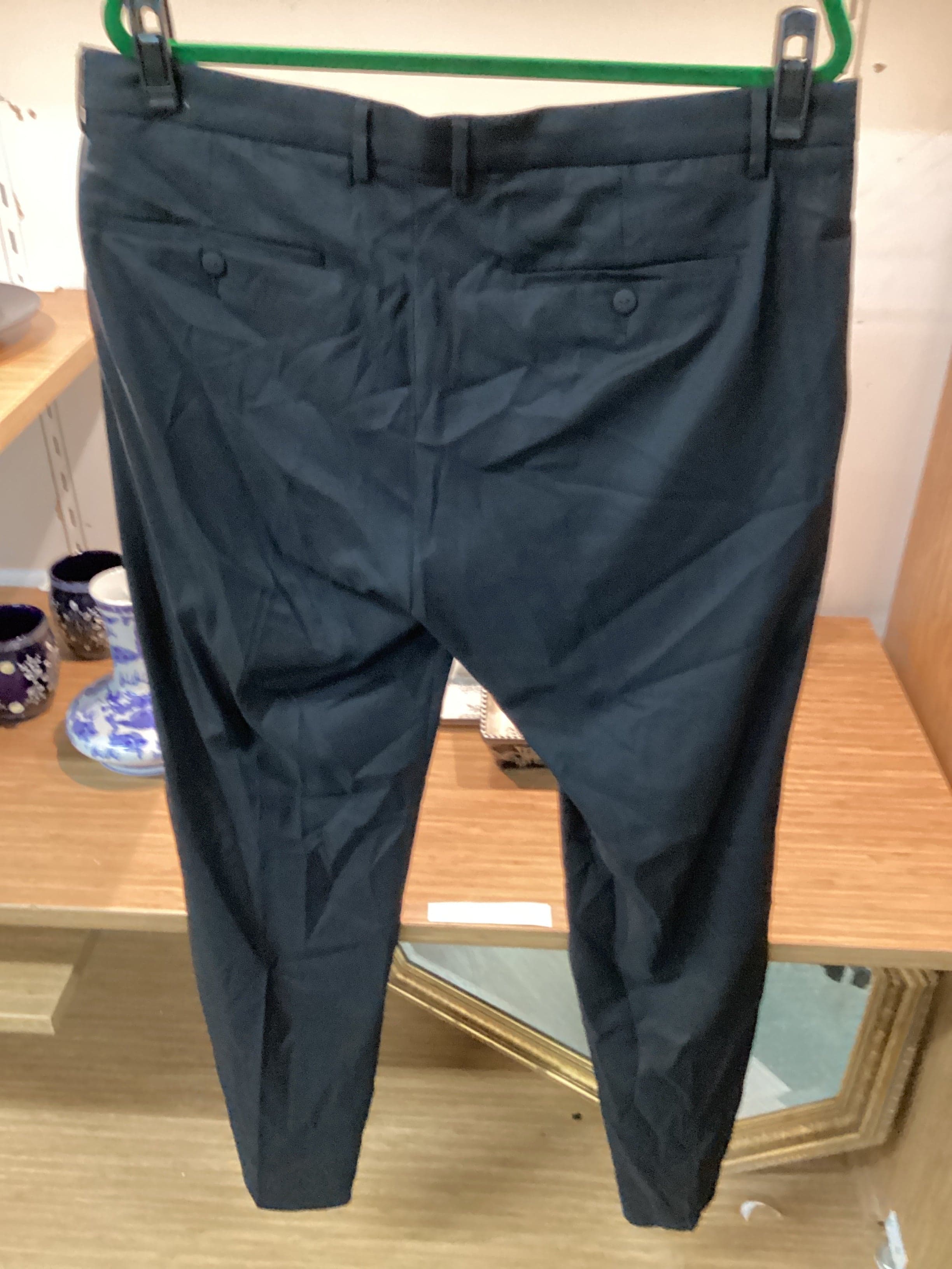 NWT men’s pants stretch black Alfani Size 36 - Thumbnail 2
