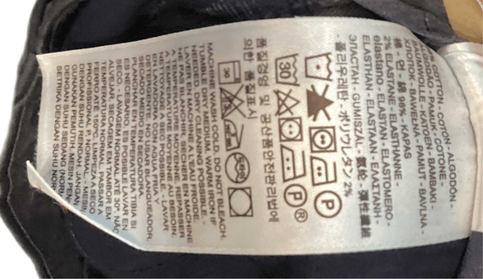 NWT men’s jeans baggy black Dockers 34x34 - Thumbnail 9