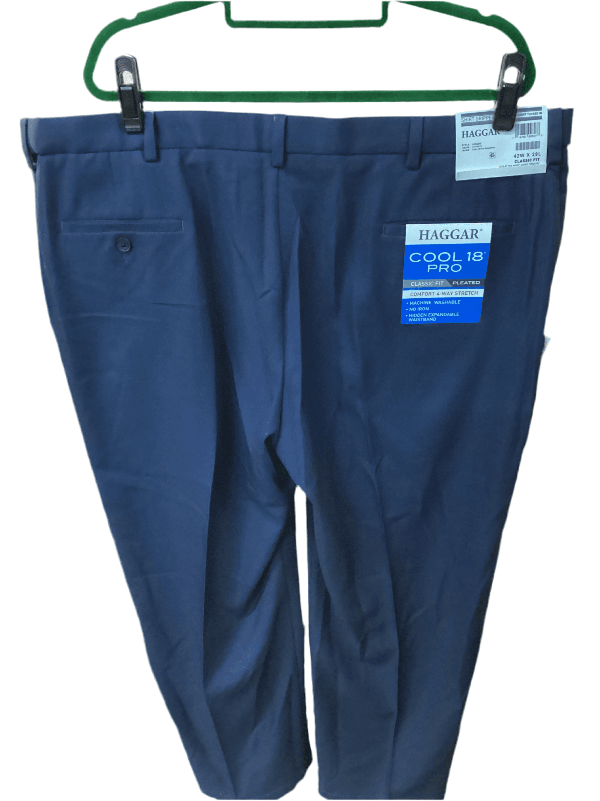 Men’s jeans original blue Haggar 42x29 - Thumbnail 2