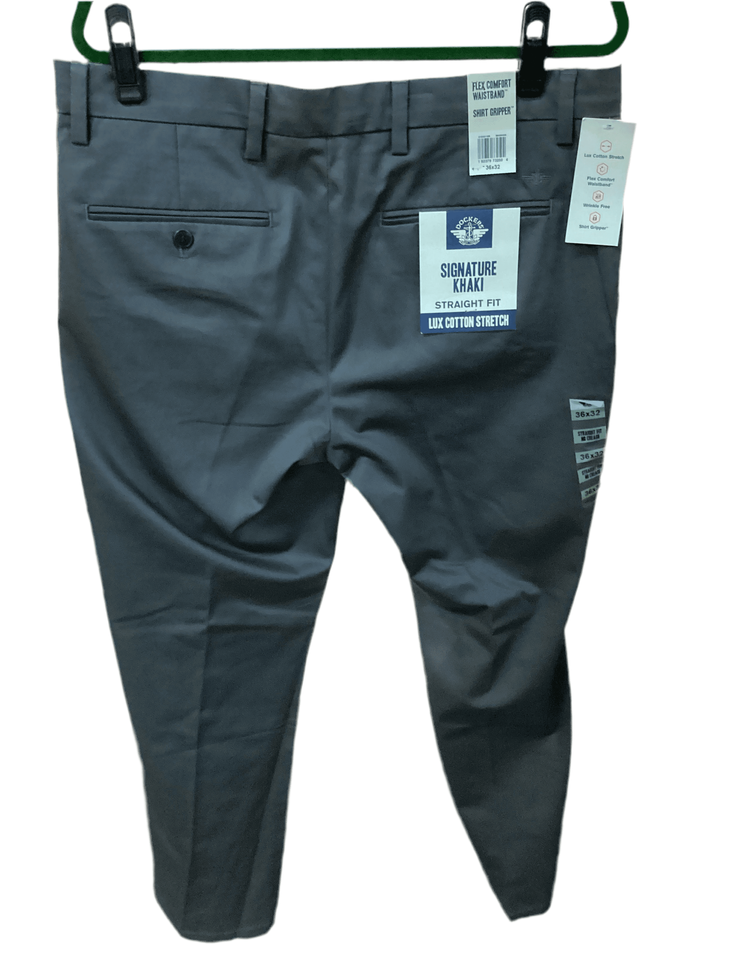 NWT Mens jeans original gray Dockers 36x32 - Thumbnail 2
